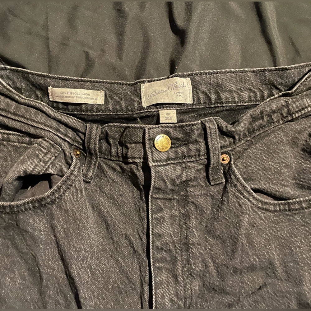 Black Denim Jeans